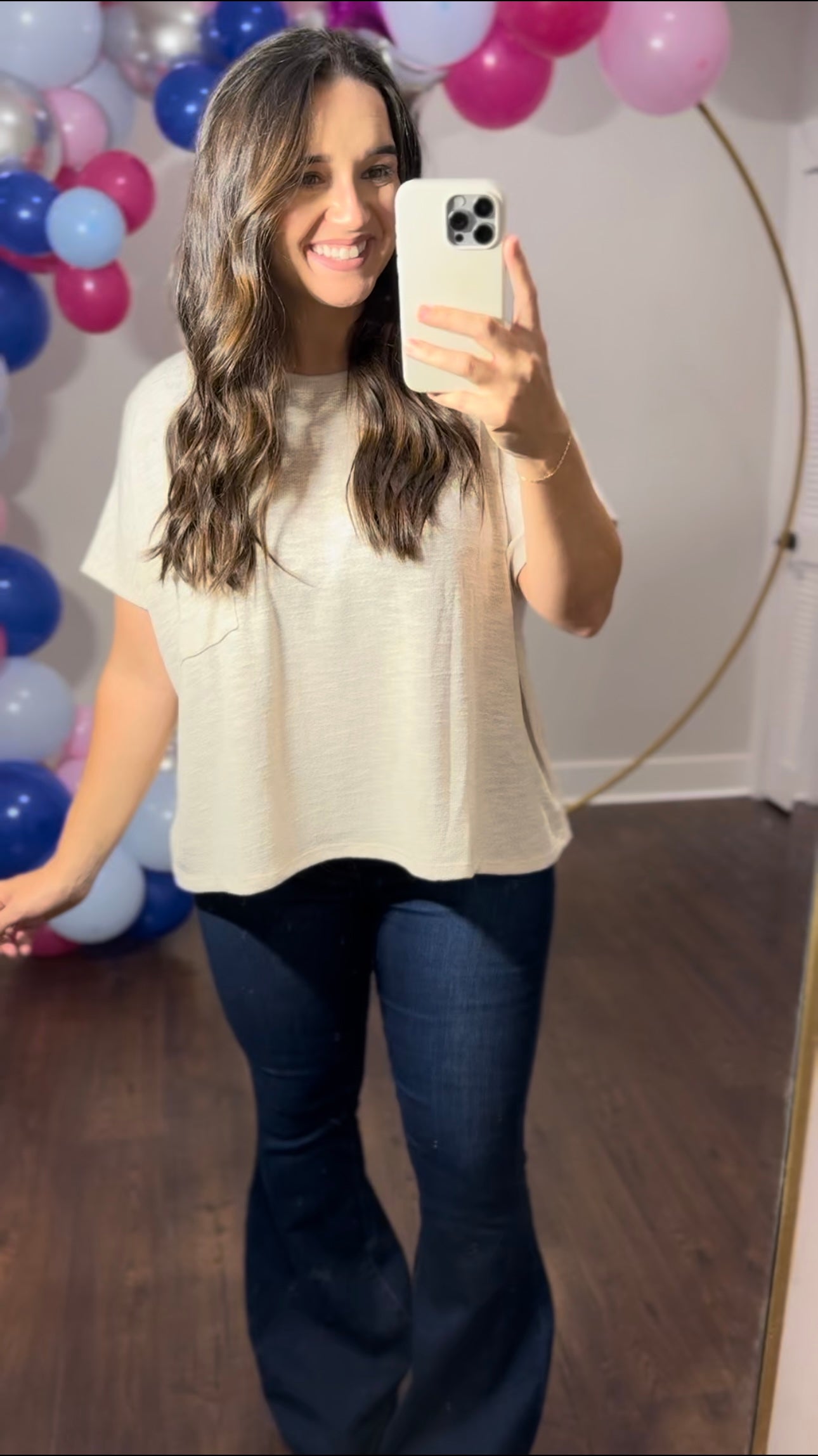 The Lola Top -Sand Beige