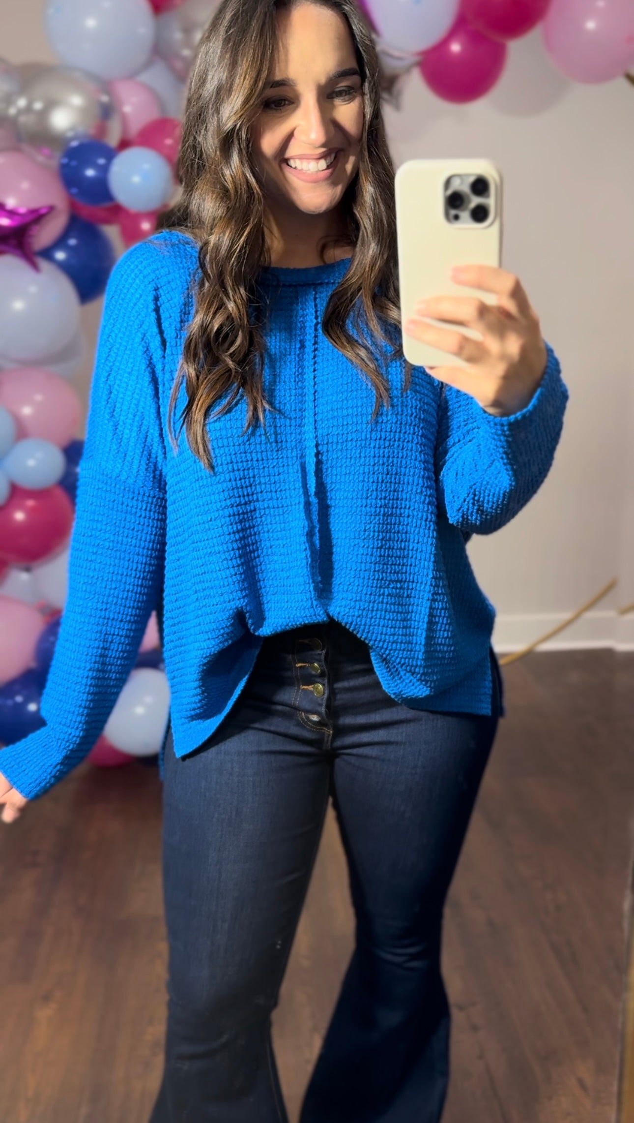 The Jessi Top Blue